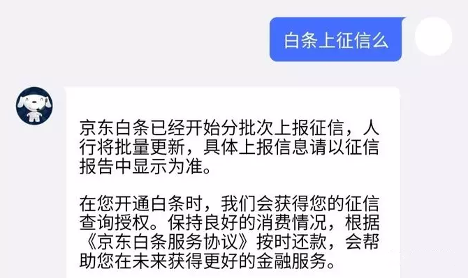 开通京东白条会影响征信吗(京东白条千万别开)