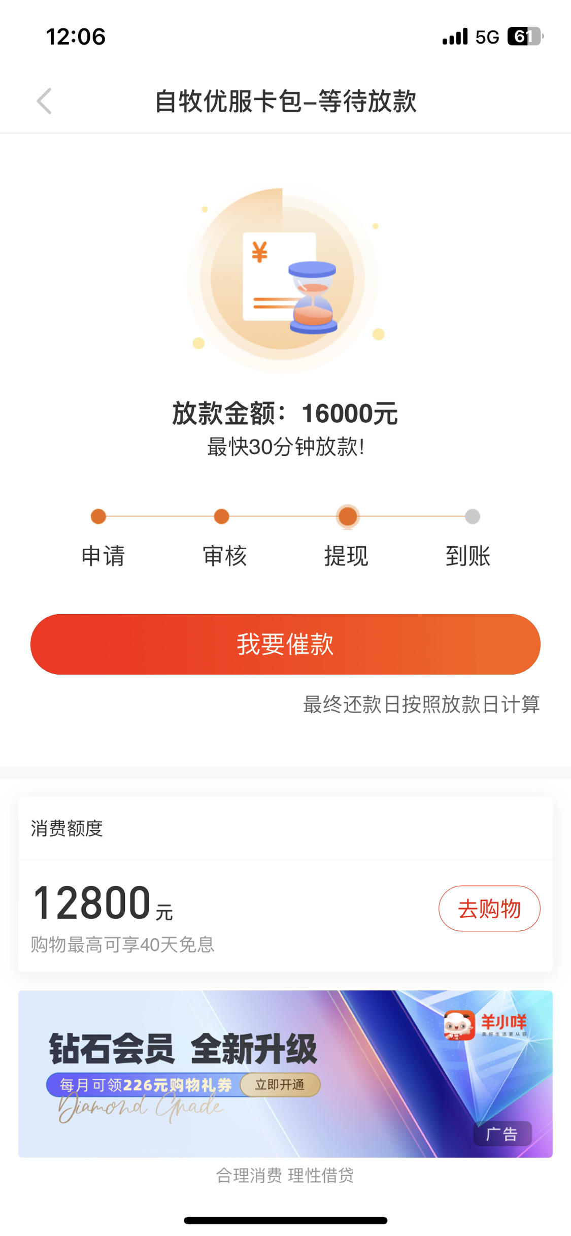 羊小咩消费额度可以刷出来吗(羊小咩消费额度上征信吗)